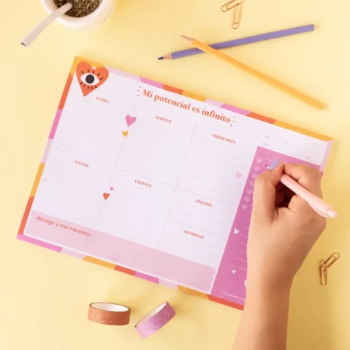 Planner Semanal papel Joy