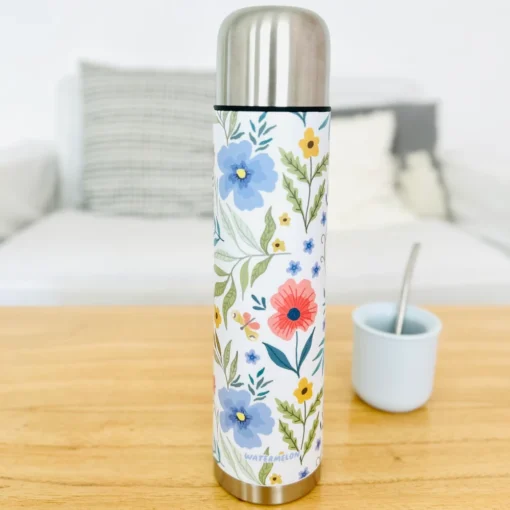 Termo 1/2 lt - Jardin/Mariposa