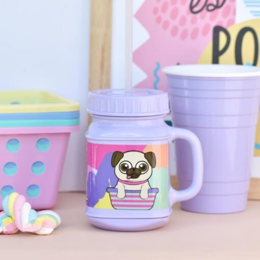 Vaso con Manija y Sorbete