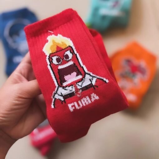 Medias PREMIUM  3/4 - Intensamente Furia