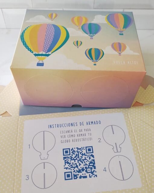 Box "VUELA" Con Hilos x2