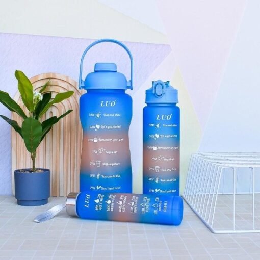 Combo x3 - Botellas Motivacionales DOBLE PICO - Imagen 4