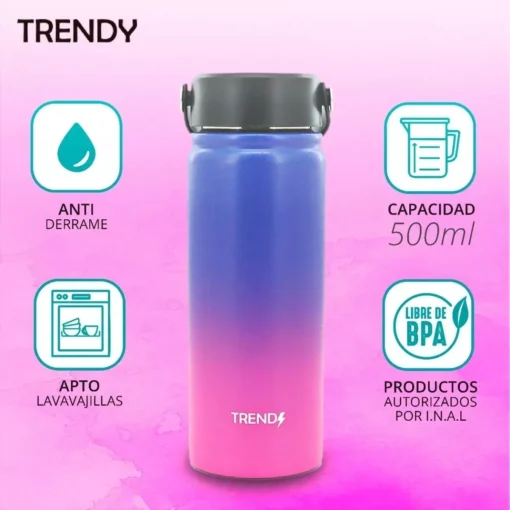 Botella Termica Degrade  - Trendy