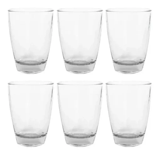 Vaso Vidrio Durax x6