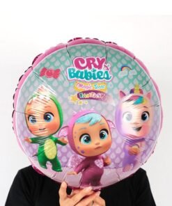 Globo Metalizado -Cry Babies