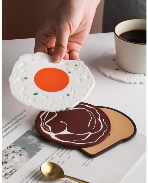 Set x3 Posavasos Food - Imagen 3
