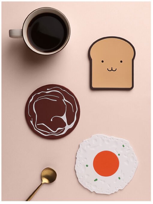 Set x3 Posavasos Food - Imagen 2