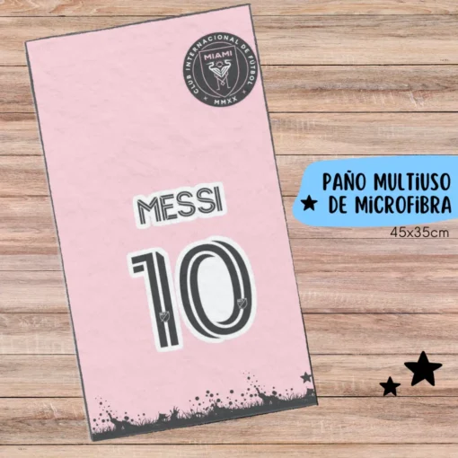 Paño Multiuso - Messi Inter - Imagen 2