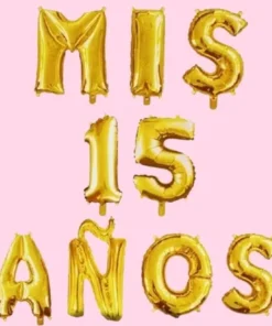 Globos 'Mis 15 años'