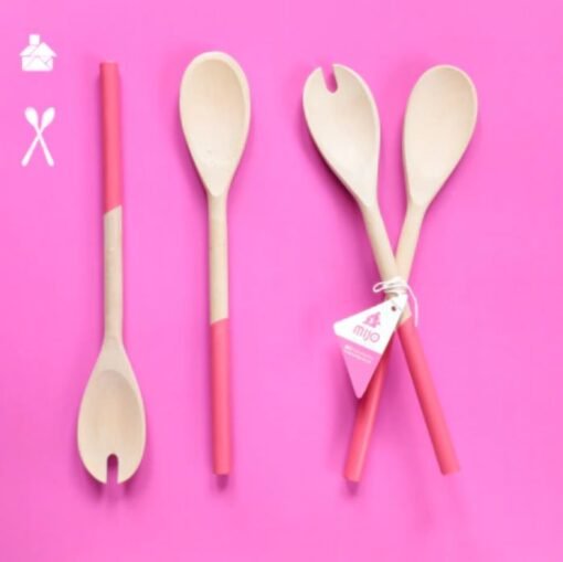 Cucharas para ensalada  - Mijo - Imagen 7