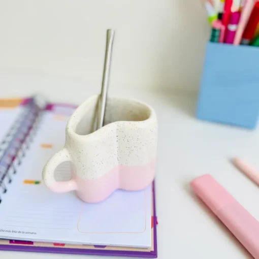 Taza/Mate Ceramica Corazon - Imagen 4