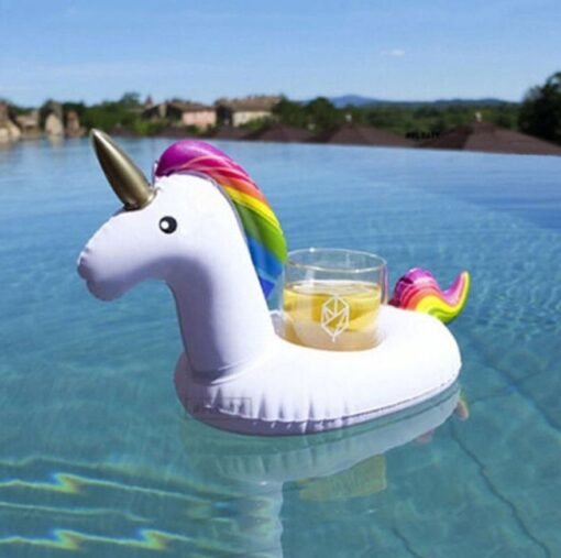 Inflable Unicornio Porta Vaso