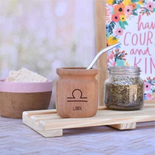 Mate algarrobo + Bombilla -  Horoscopo