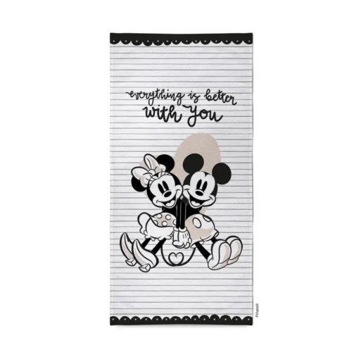 Toallon Piñata - Mickey y Minnie You