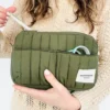 Necessaire Dos Bolsillos - VERDE MILITAR