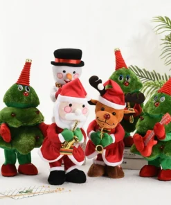 Peluche de navidad Reno 33 cm