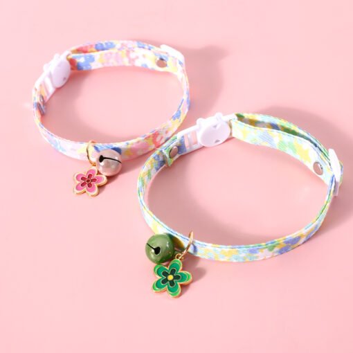 Collar Para Mascota - Flores