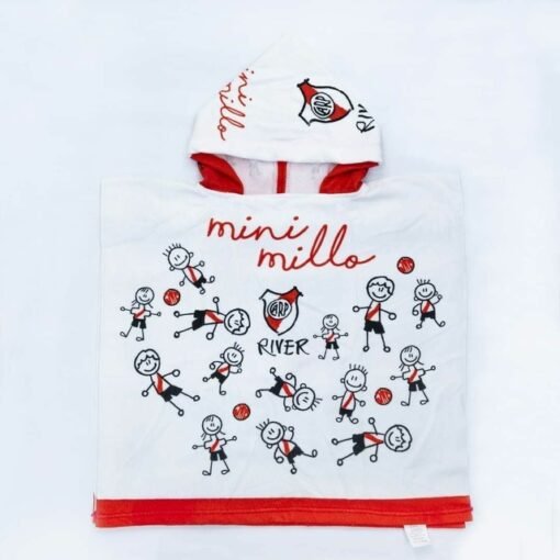 Ponchito Infantil + Mochilas -  River - Imagen 4