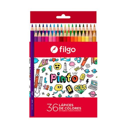 Lapices Filgo Color x36 Largos - Imagen 2