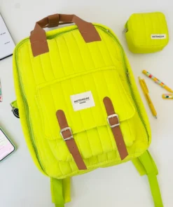 Mochila Matelasse - Verde Lima