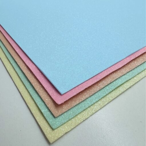Goma Eva Pastel Glitter IBI