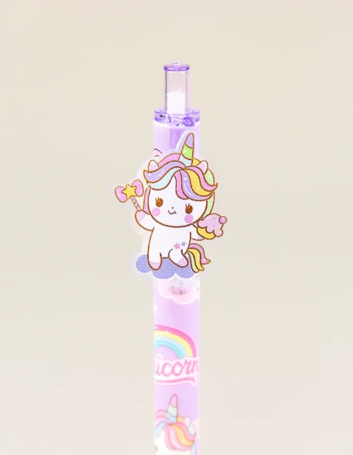 Lapicera Gel - Unicornio x4 - Imagen 3