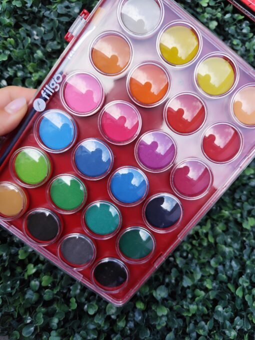 Acuarela 24 Colores Brillantes - Filgo - Imagen 2