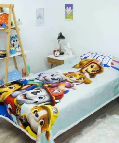 Piñata -Frazada Corderito Paw Patrol Celeste