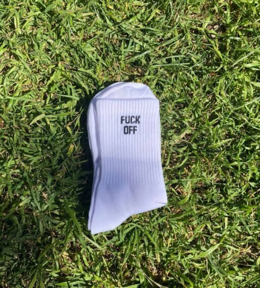 Medias 3/4  - fuck off - Imagen 3