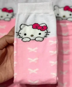 Medias 3/4 - Kitty bicolor