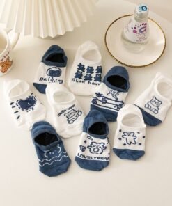 Medias Soquete - Bear Blue