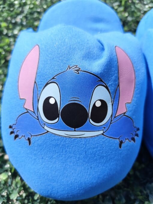 Pantuflon Soft Sublimado - Stitch (Azul) - Imagen 4