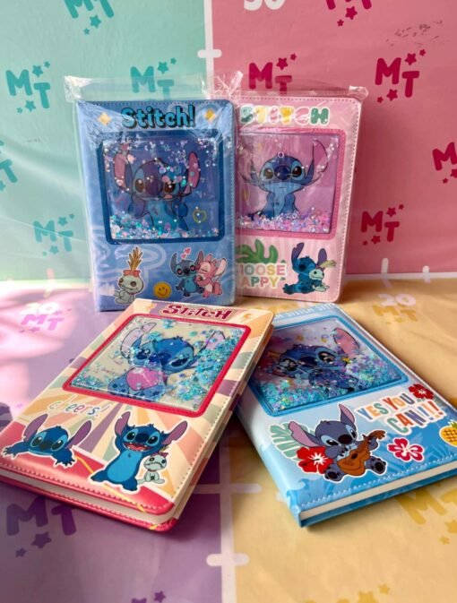 Cuaderno Con Agua - Stitch