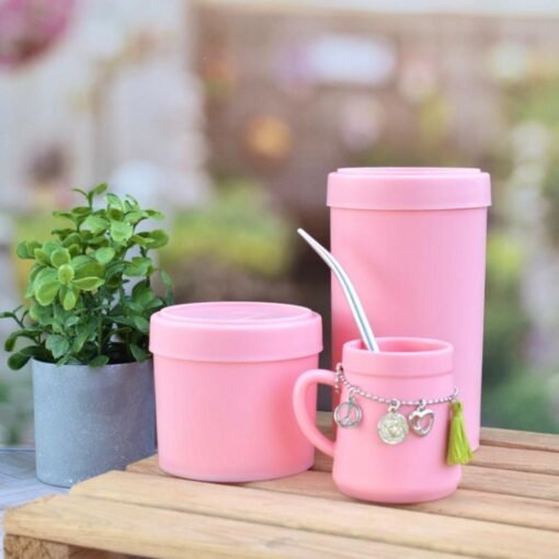 Tarros Vintage (Sin Mate) - Rosa